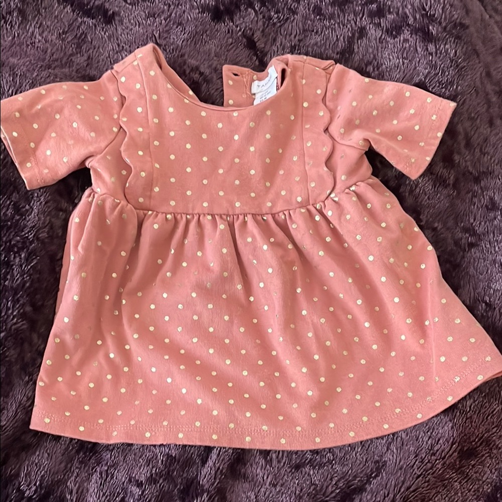 Tahari Polka Dot Blouse